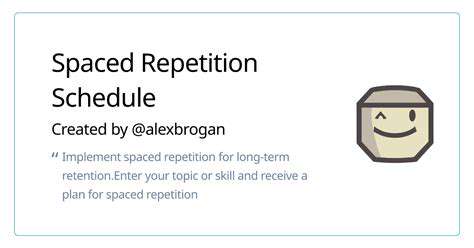 ImplementingSpacedRepetitionforLong-TermRetention