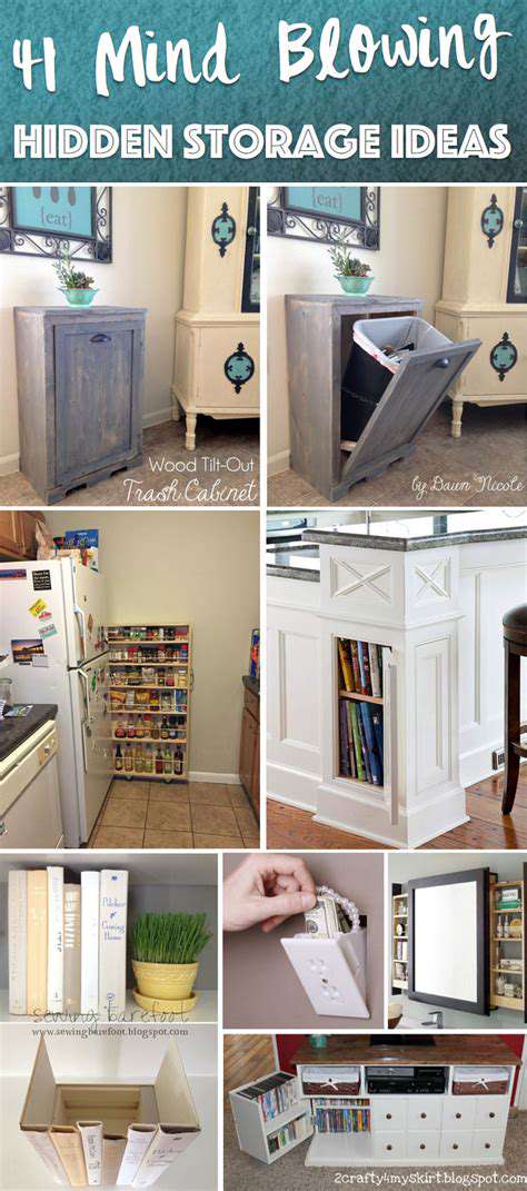 Out-of-Sight,Out-of-Mind(StorageSolutions):HiddenStorageforSmallSpaces