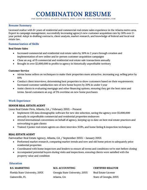 Best Résumé Formats for 2025